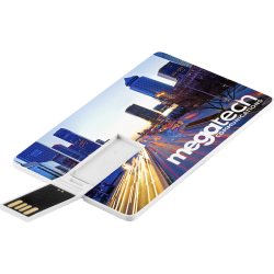 Credit Card USB Flash Drive - 4GB
